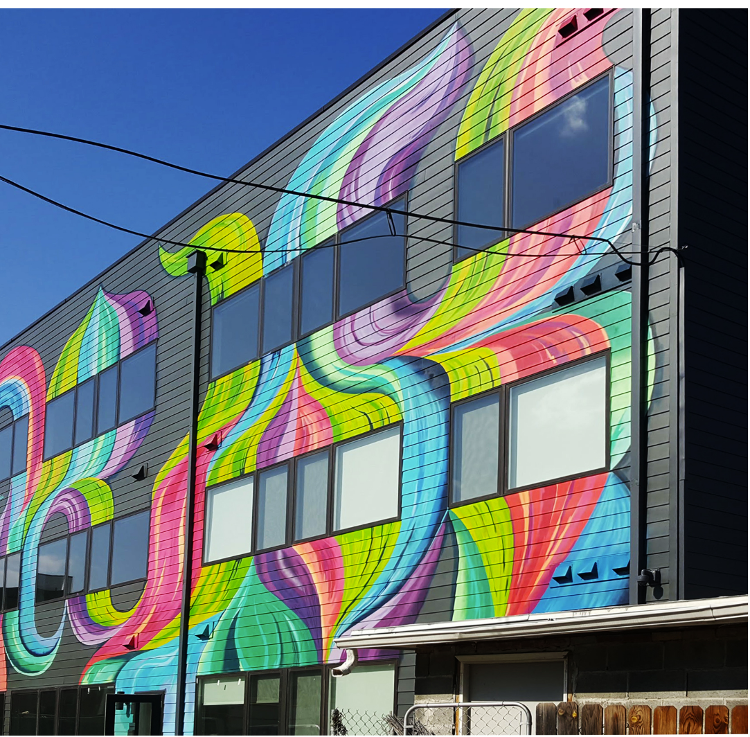 Ditto Oslo Co‑Living Mural — H Street Corridor, Washington, DC