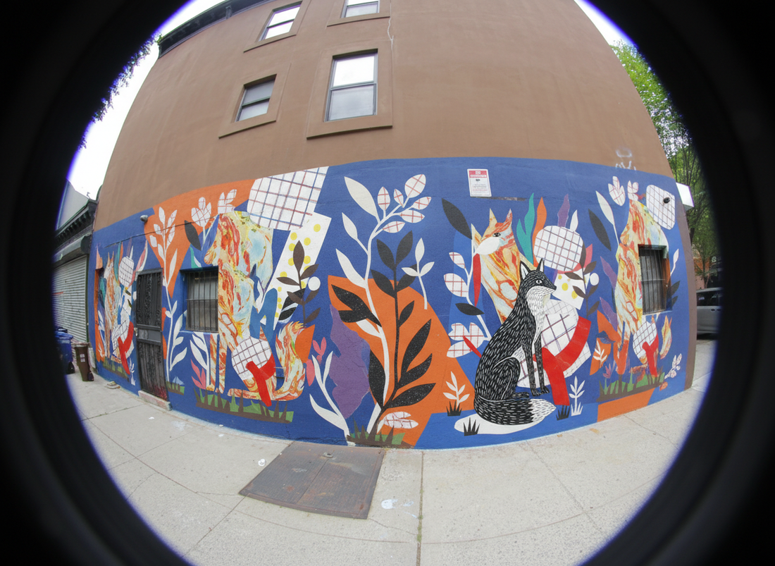 Bed‑Stuy Wildlife Mural — Brooklyn, NY